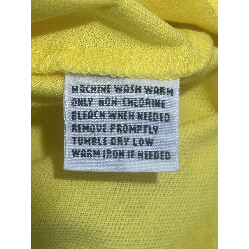Polo By Ralph Lauren Men's Yellow  Pima Soft Cotton Polo Shirt XL Golf Preppy‎